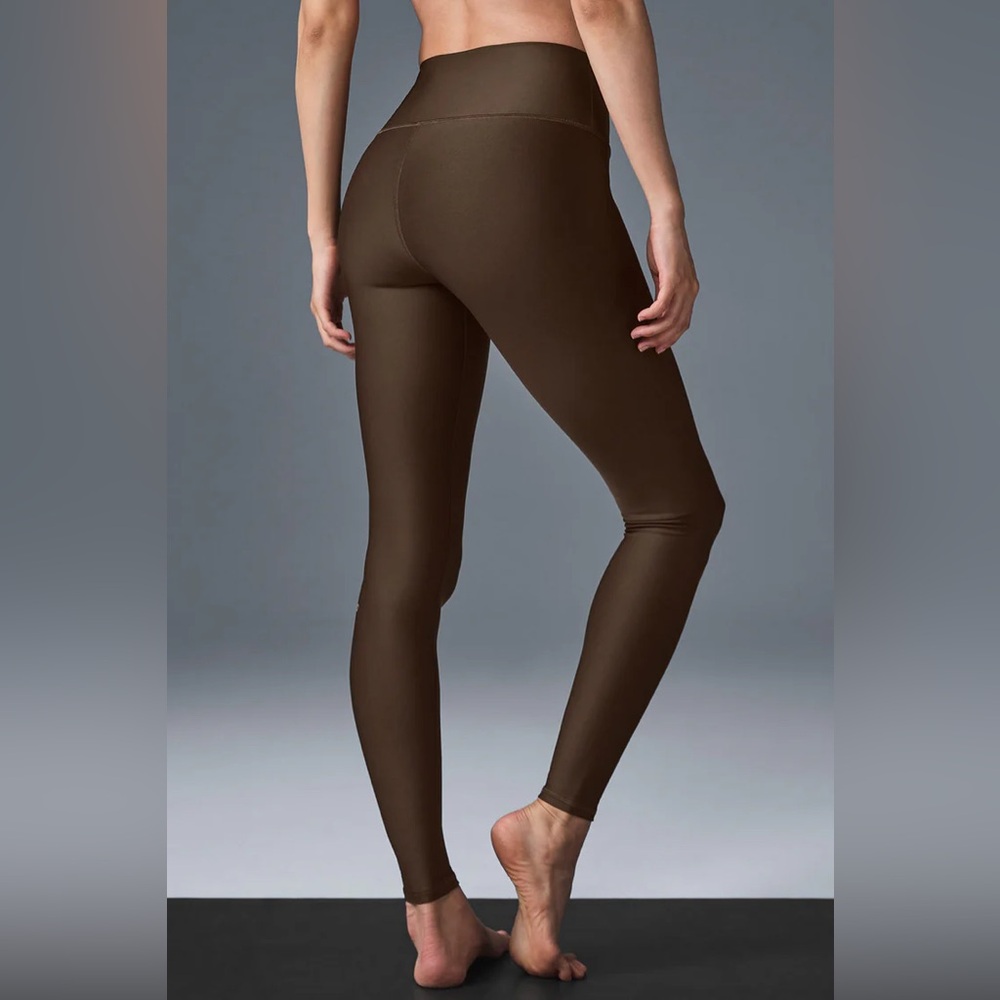 ALO Yoga Chocolate Brown Leggings